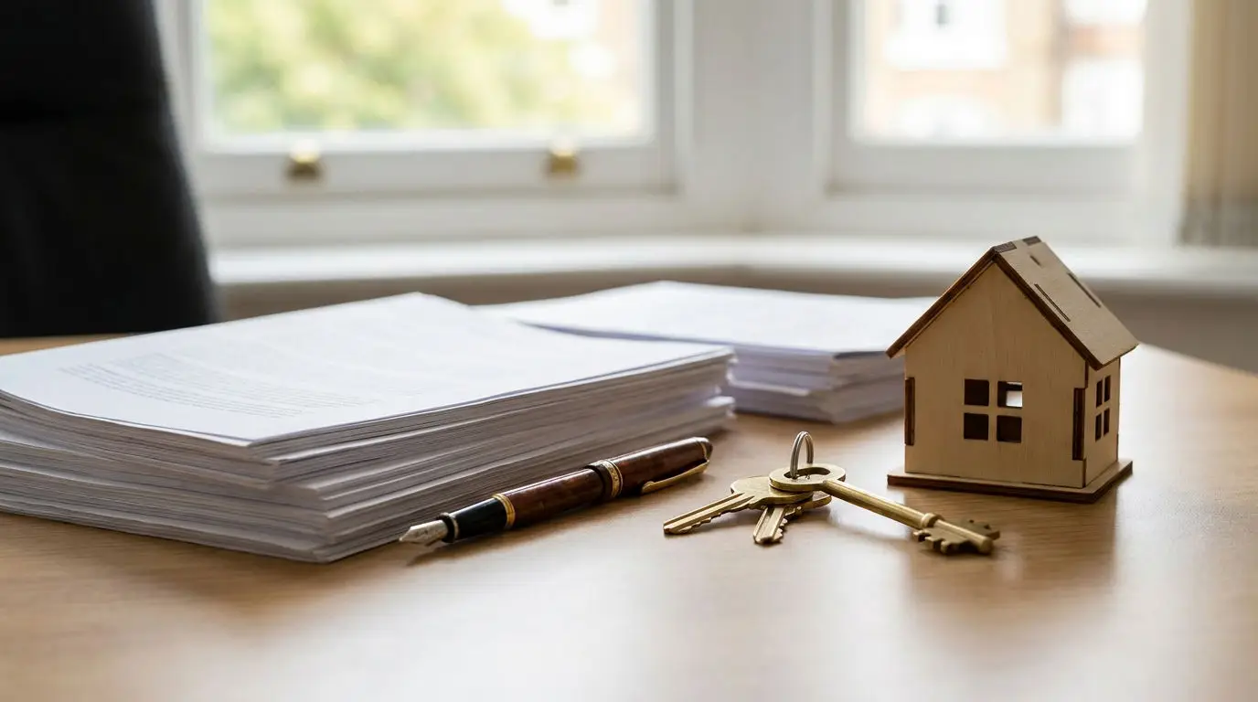 Conveyancing išlaidos perkant ir parduodant būstą JK — 2026 m.